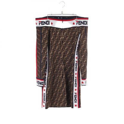 Fendi FENDI × FILA Zucca Cotton Dress