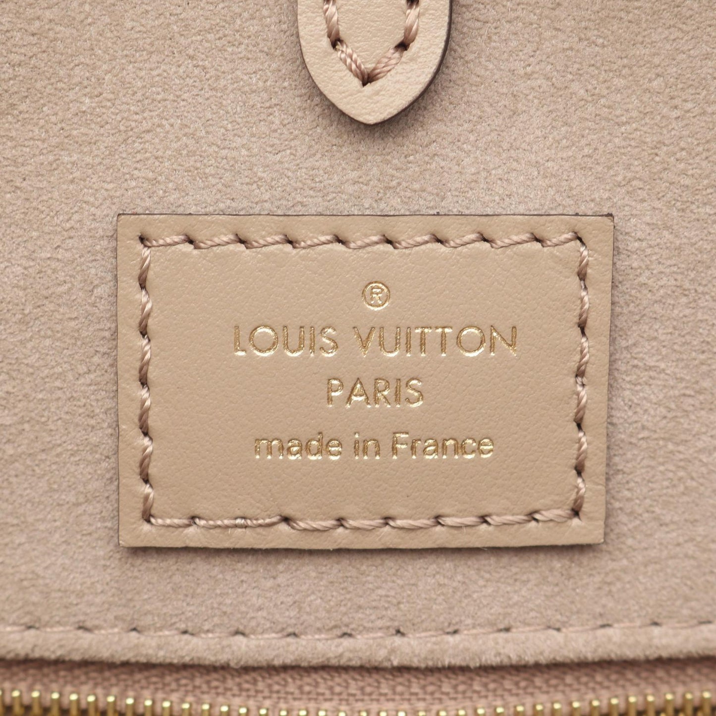 Louis Vuitton OnTheGo MM Monogram Empreinte Tote Bag