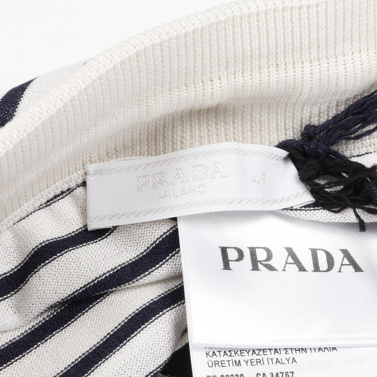 Prada Silk Cotton Shorts