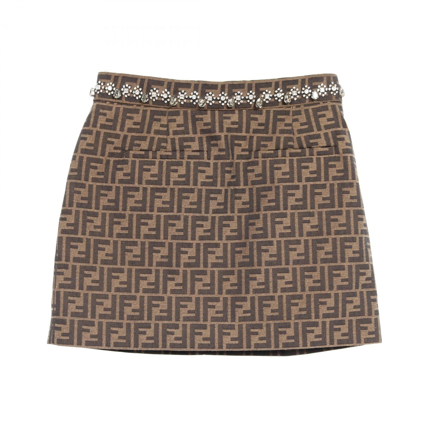 Fendi Zucca Cotton Polyester Skirt