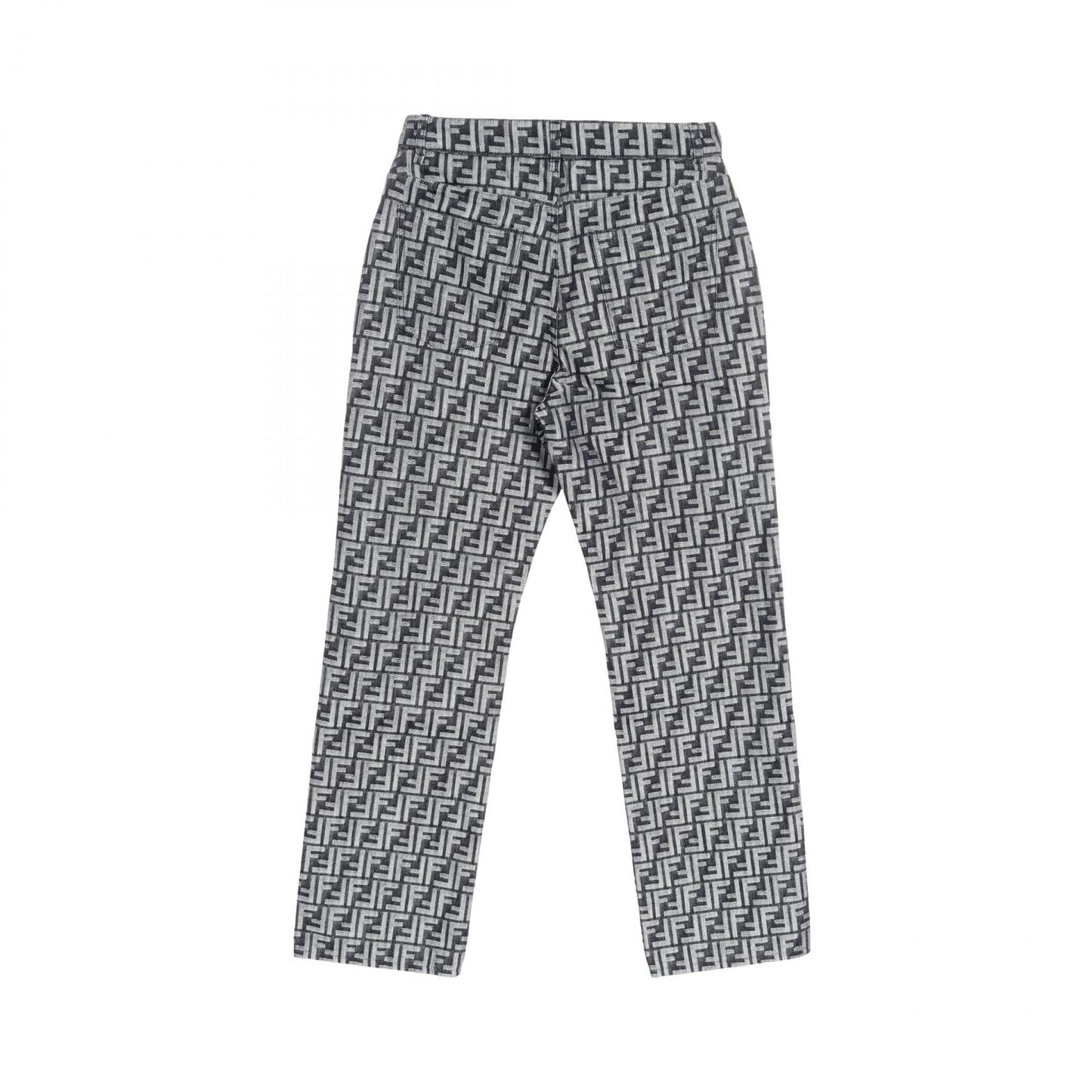 Fendi Zucca Cotton Polyester Denim Pants