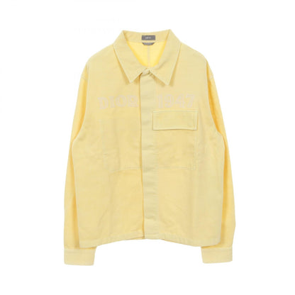 Dior Logo Embroidery Cotton Denim Jacket