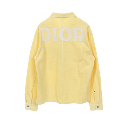 Dior Logo Embroidery Cotton Denim Jacket