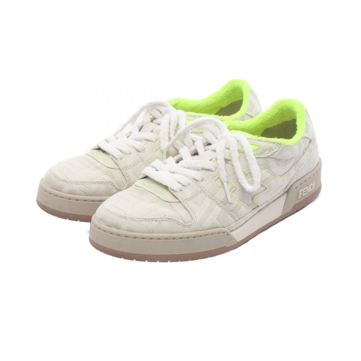 Fendi FENDI × MARC JACOBS MATCH Canvas Pile Sneakers