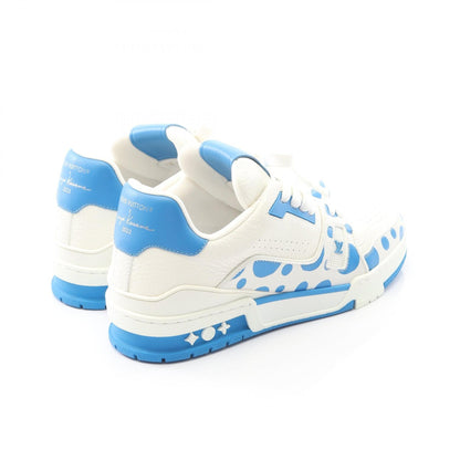 Louis Vuitton LV × YK LV Trainer Line Infinity Dot Leather Sneakers