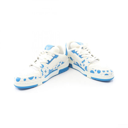 Louis Vuitton LV × YK LV Trainer Line Infinity Dot Leather Sneakers