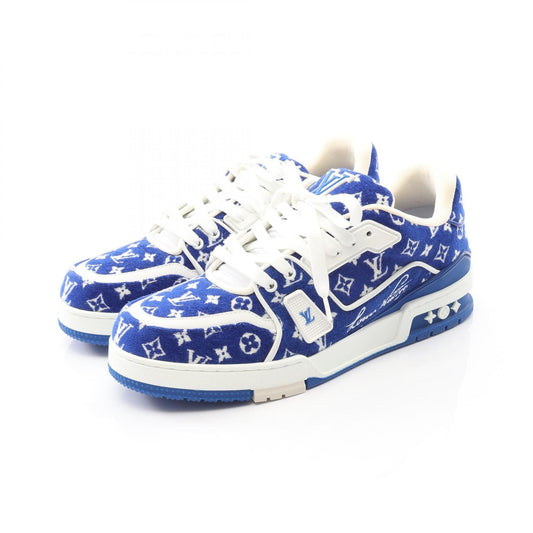 Louis Vuitton LV Trainer Line Fabric Leather Sneakers
