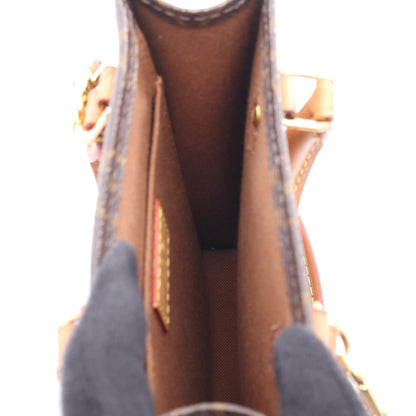 Louis Vuitton Petit Sac Plat Monogram 2way Bag