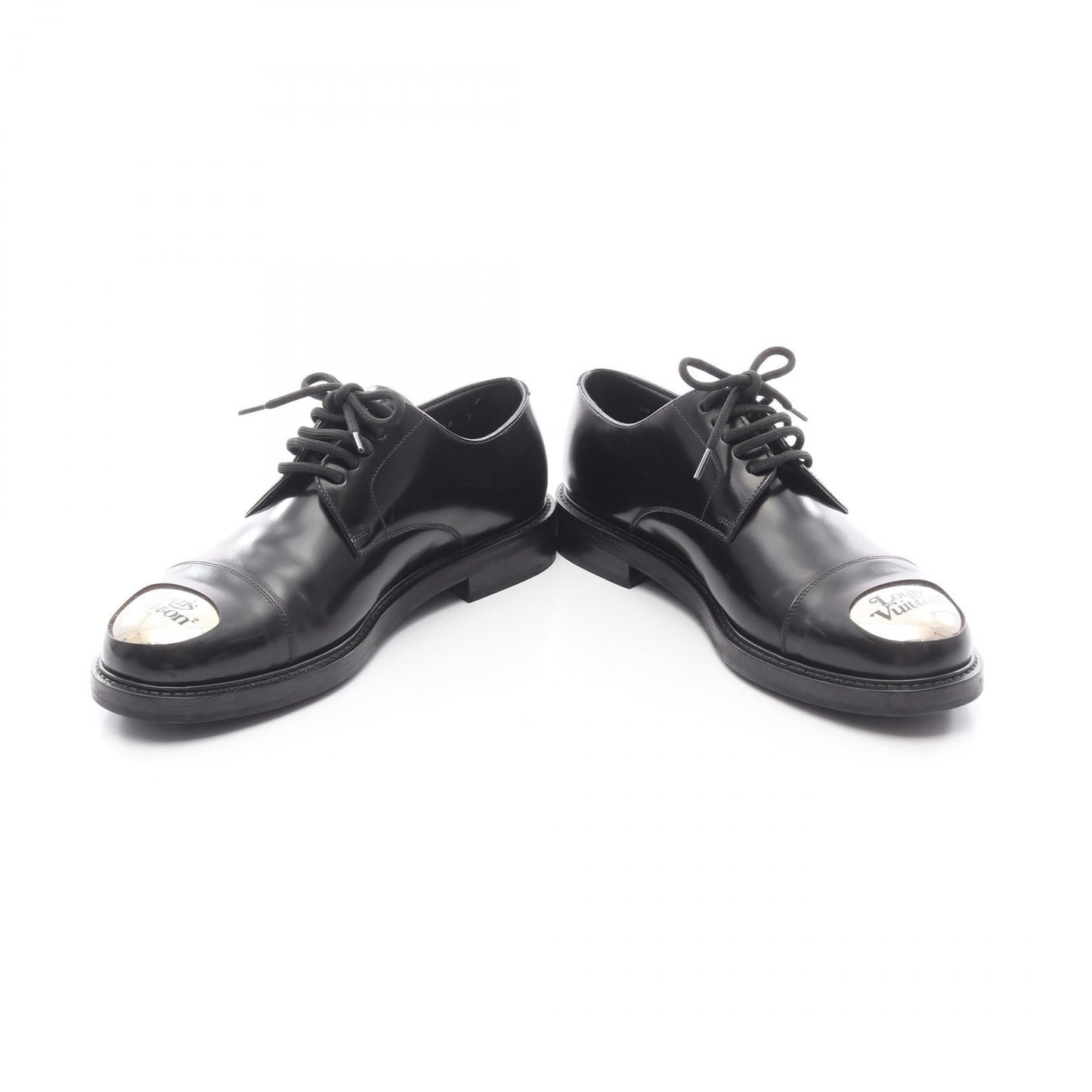 Louis Vuitton × NIGO Voltaire Line Richelieu Leather Dress Shoes