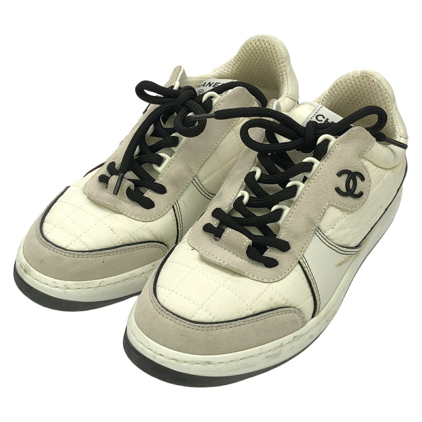 Chanel Fabric Sneakers
