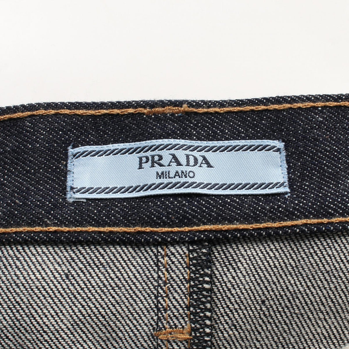 Prada Selvedge Denim Skirt