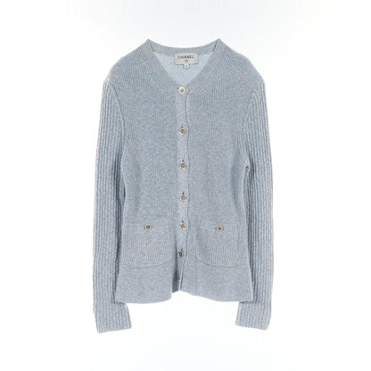 Chanel Lion Button Silk Cardigan