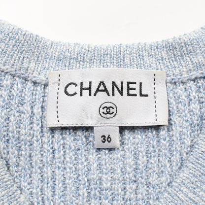 Chanel Lion Button Silk Cardigan