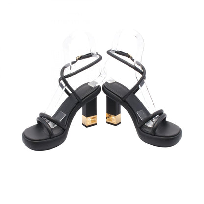 Fendi Baguette Leather Sandals