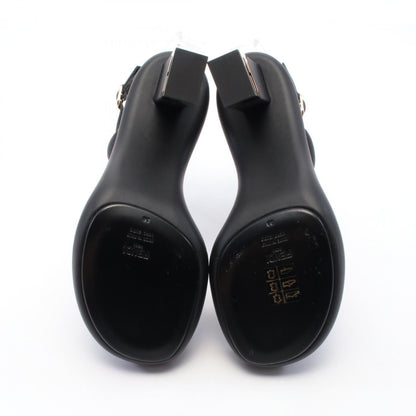 Fendi Baguette Leather Sandals