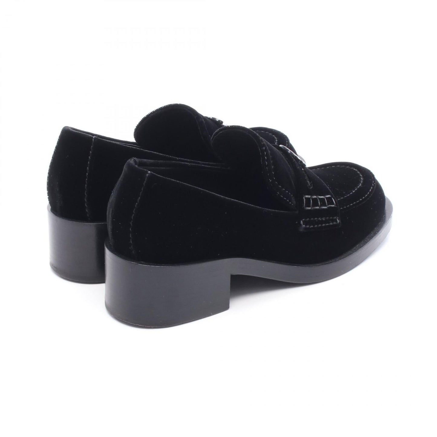 Chanel Fabric Loafers