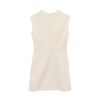 Prada Washed Twill Wool Dress