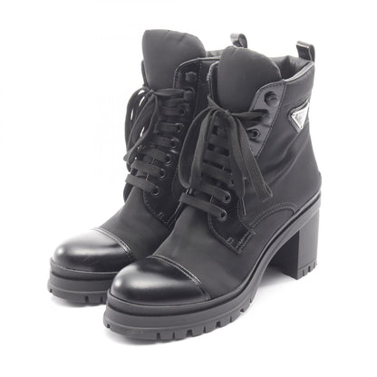 Prada Re-Nylon Nylon Leather Boots