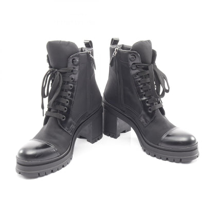 Prada Re-Nylon Nylon Leather Boots