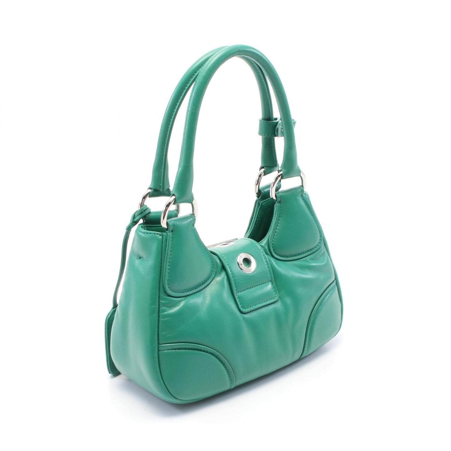 Prada MOON Leather Handbag