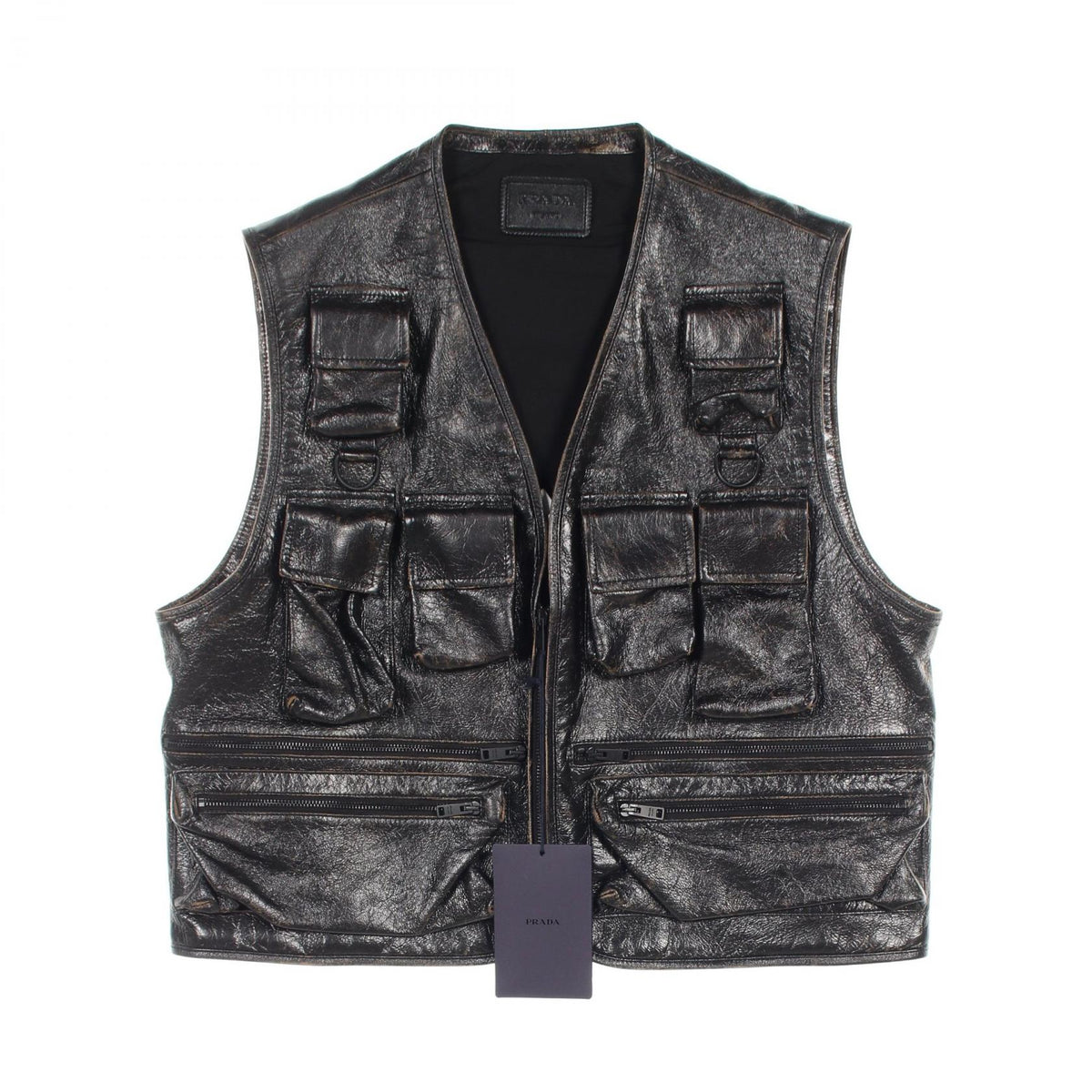 Prada CARPA OLD Goatskin Vest
