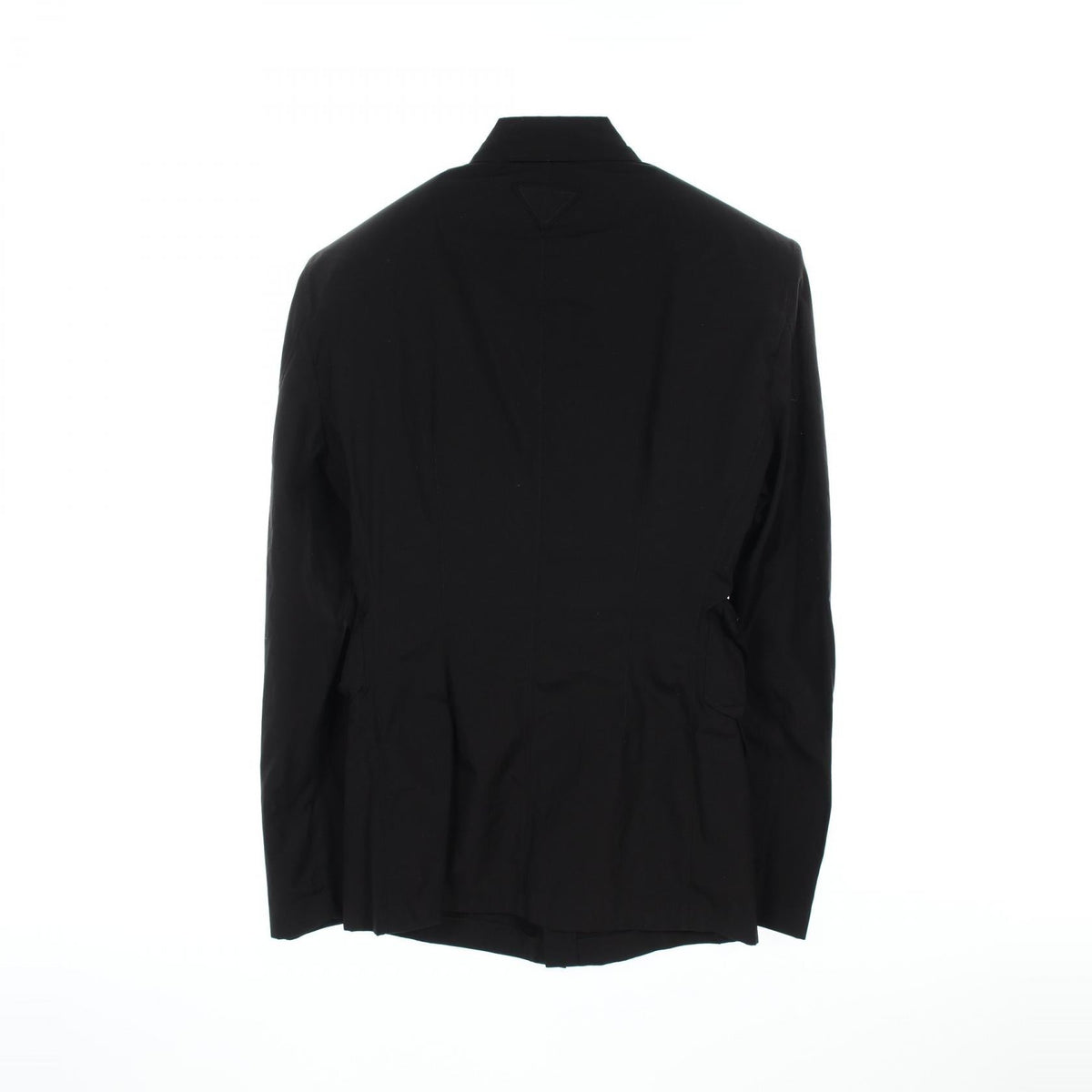 Prada Single Breasted Multi Pocket Cotton Shirt Jacket