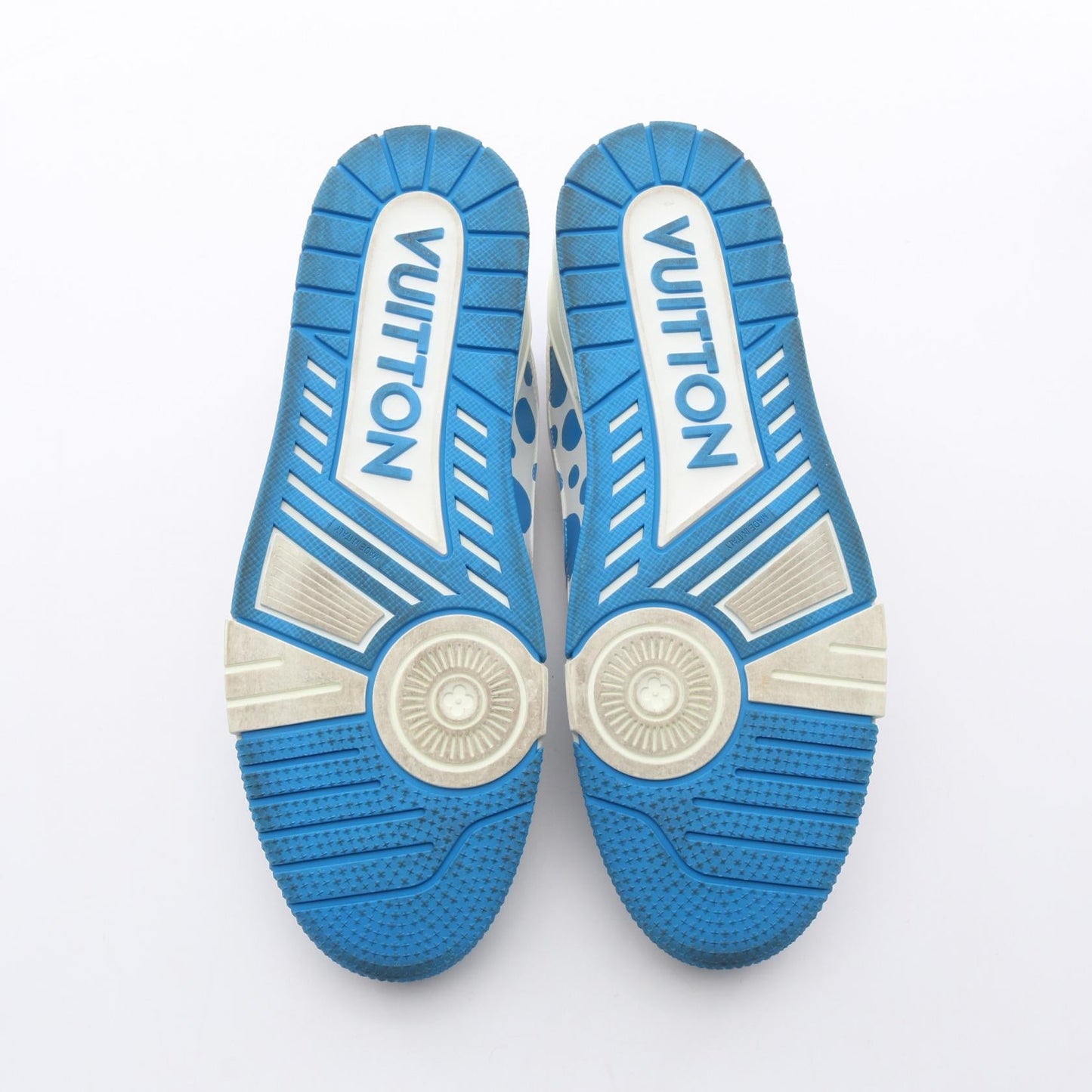 Louis Vuitton LV Trainer Line Infinity Dot Leather Sneakers