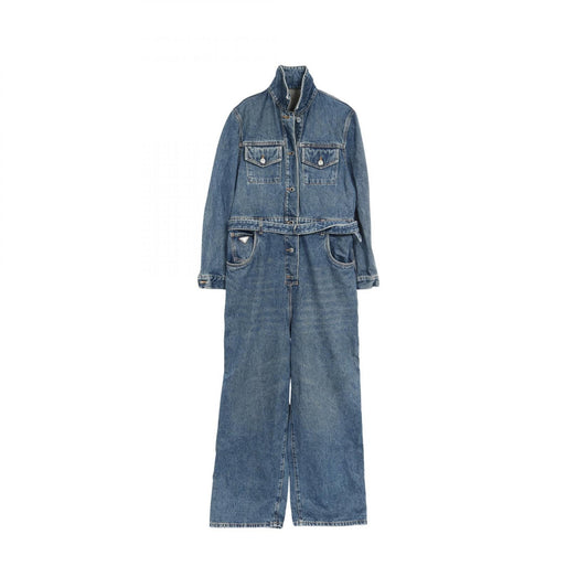 Prada Denim Cotton Jumpsuit