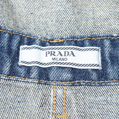 Prada Denim Cotton Jumpsuit