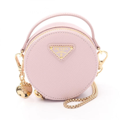 Prada Saffiano Triangle Mini Shoulder Bag