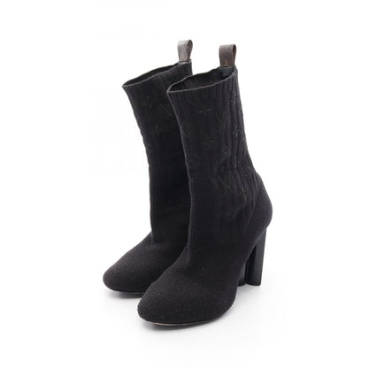 Louis Vuitton Silhouette Line Fabric Boots