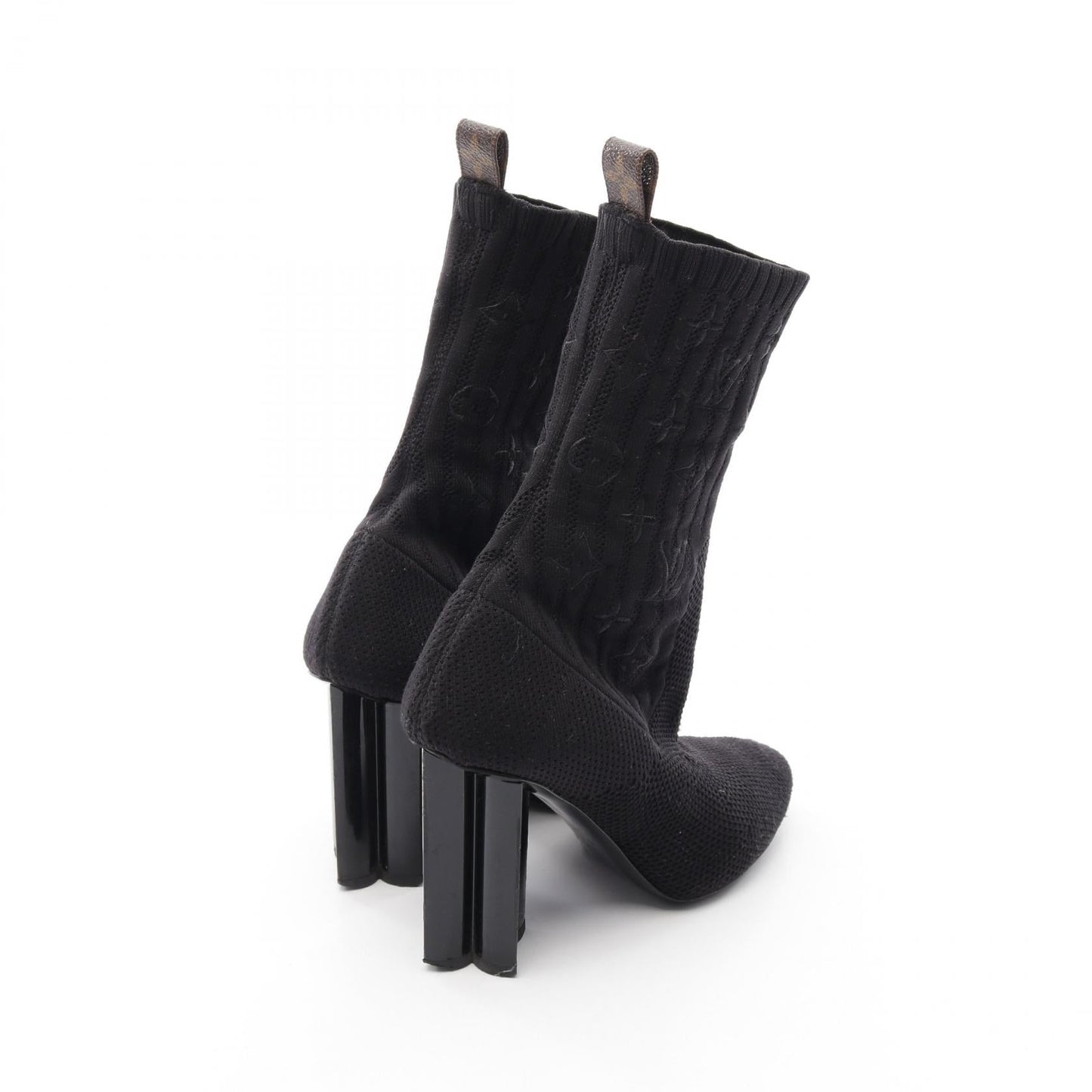 Louis Vuitton Silhouette Line Fabric Boots