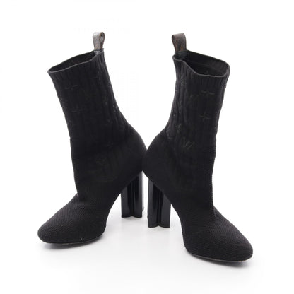 Louis Vuitton Silhouette Line Fabric Boots