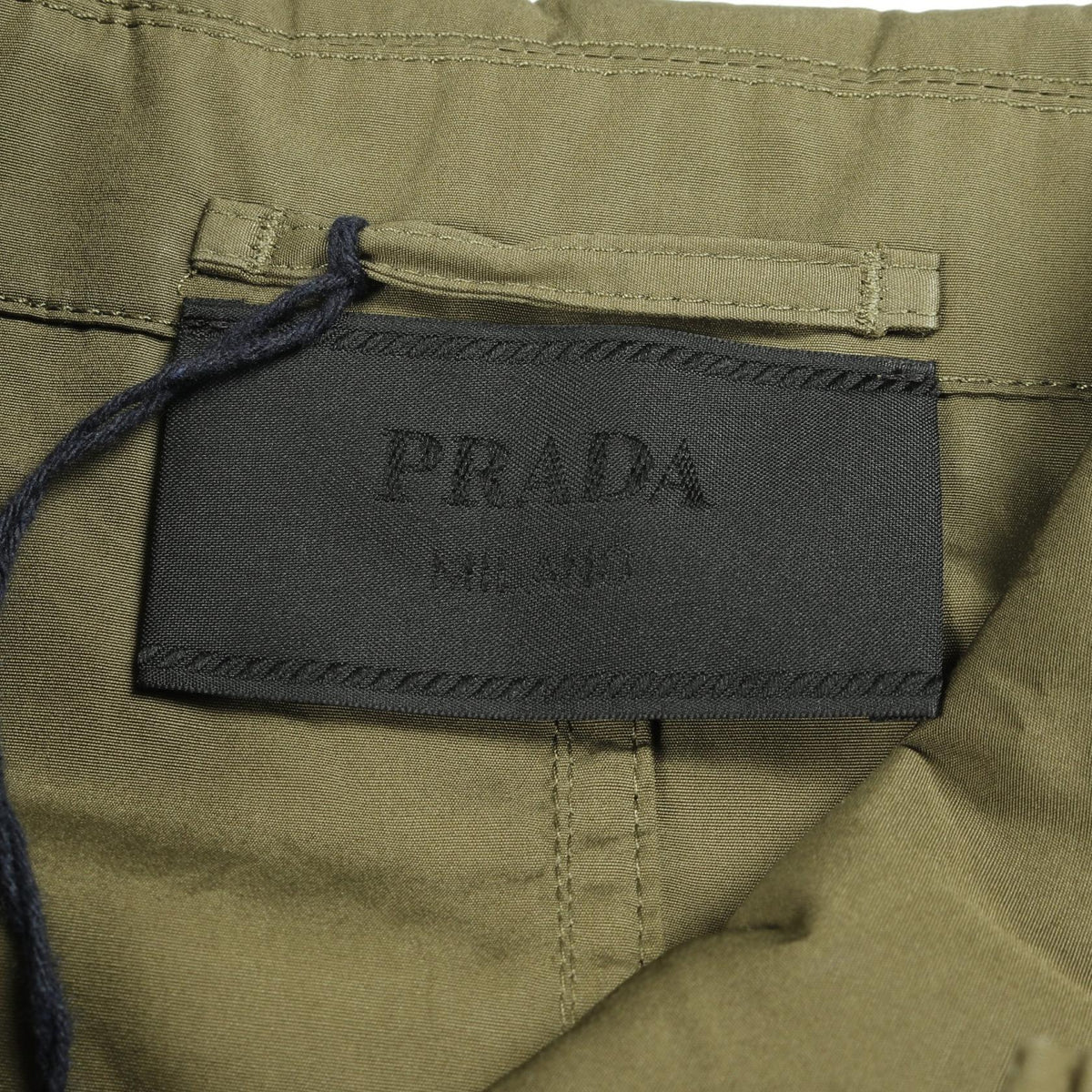 Prada Triangle Plate Cotton Jacket