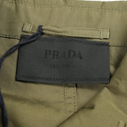 Prada Triangle Plate Cotton Jacket
