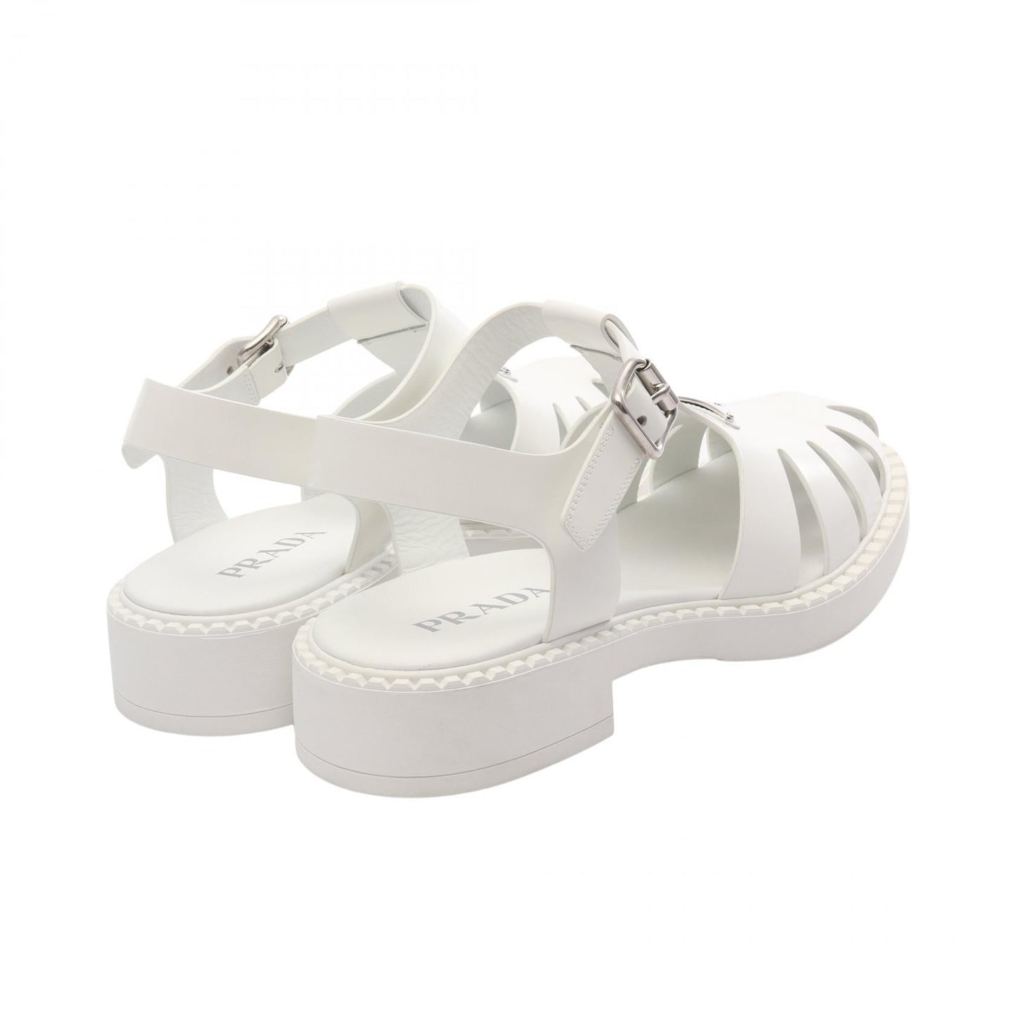 Prada Fisherman Leather Sandals