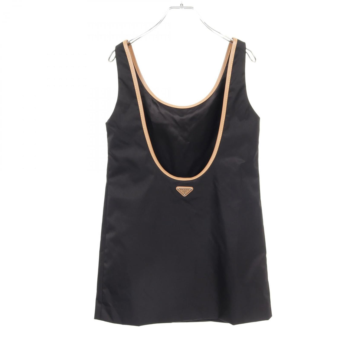 Prada RE-NYLON Nylon Leather Dress