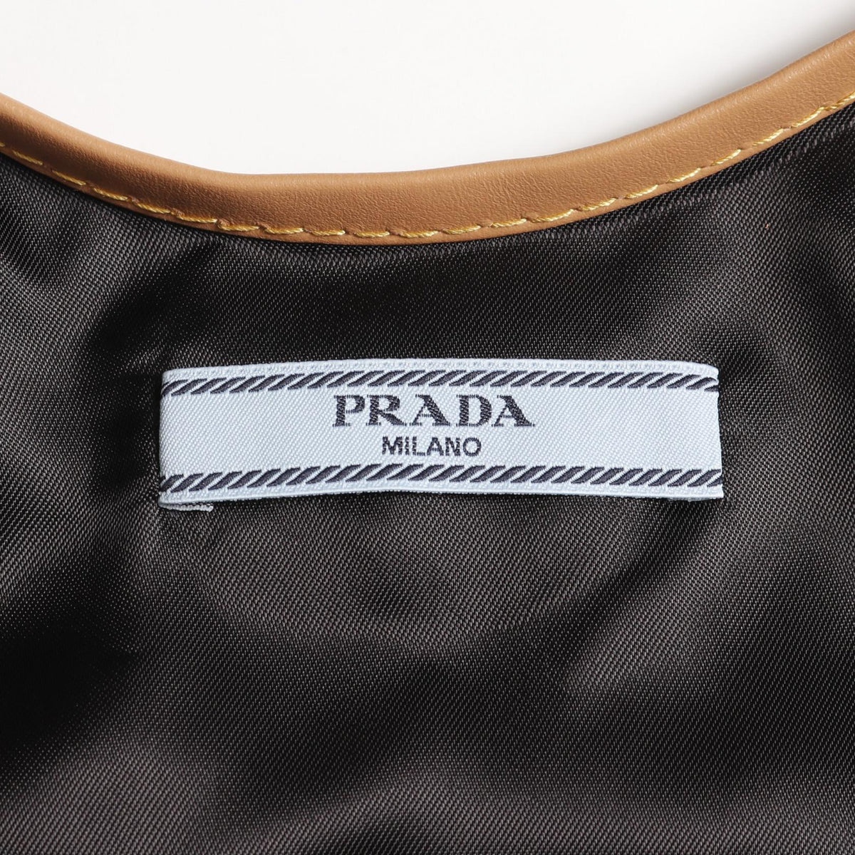Prada RE-NYLON Nylon Leather Dress