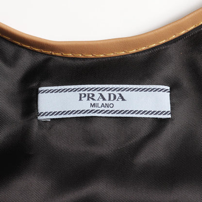 Prada RE-NYLON Nylon Leather Dress