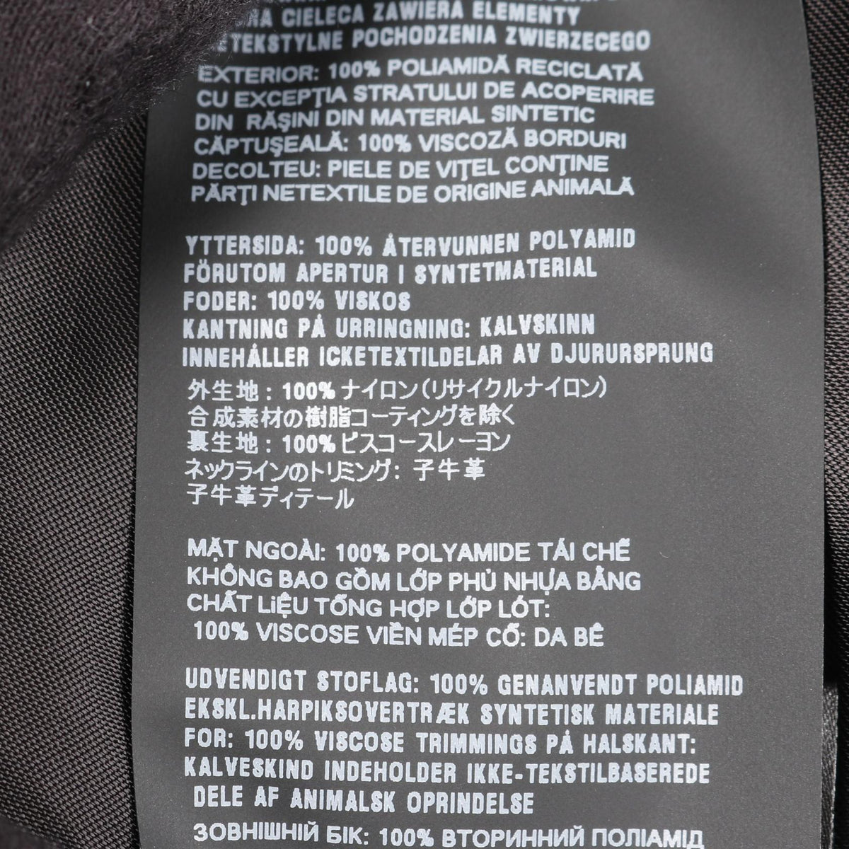Prada RE-NYLON Nylon Leather Dress