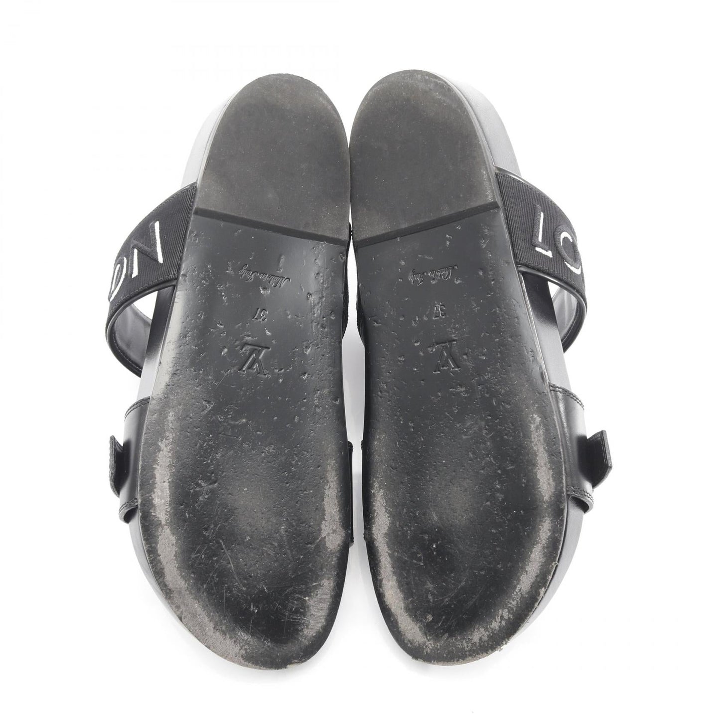 Louis Vuitton Bondia Line Leather Sandals