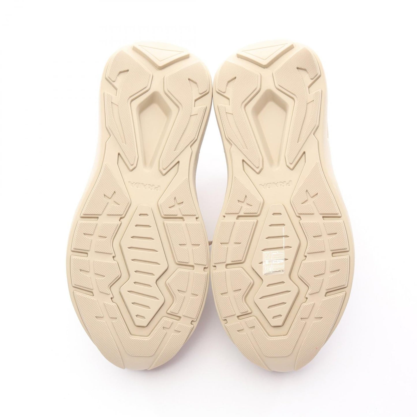 Prada System Leather Fabric Sneakers