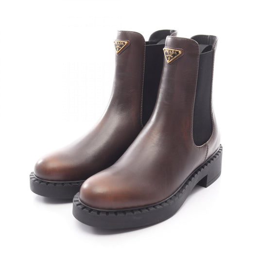 Prada Chelsea Leather Boots