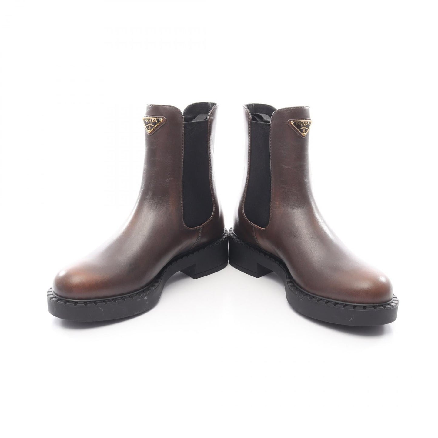 Prada Chelsea Leather Boots