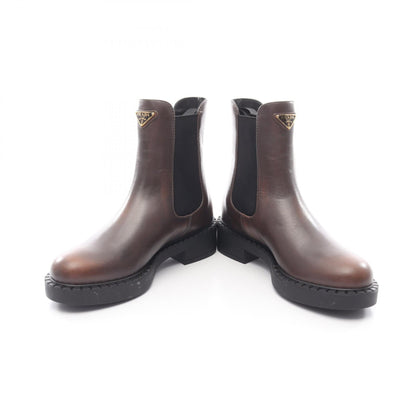 Prada Chelsea Leather Boots