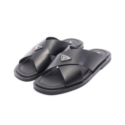 Prada Crisscross Leather Sandals