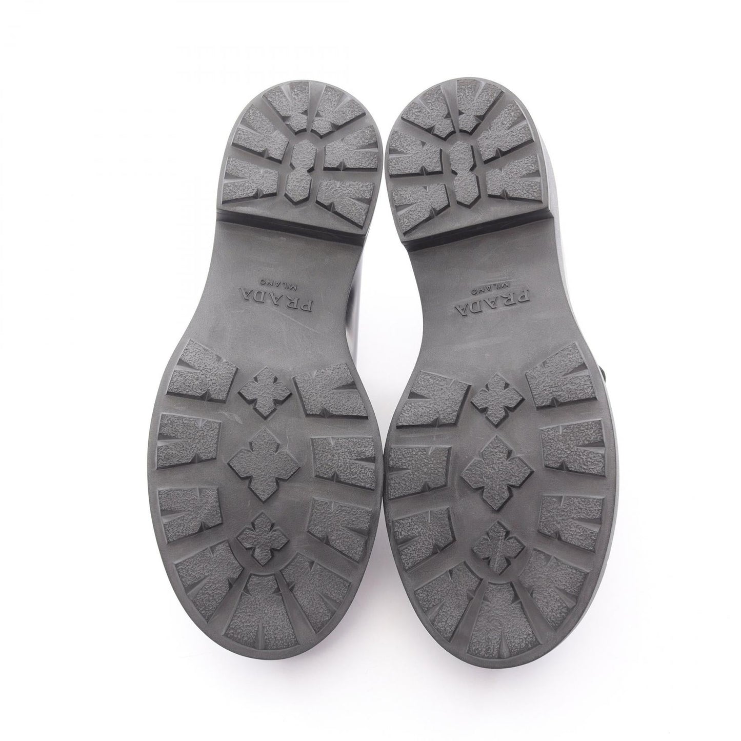 Prada Diapason Leather Casual Shoes