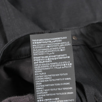 Saint Laurent Paris Cotton Denim Pants