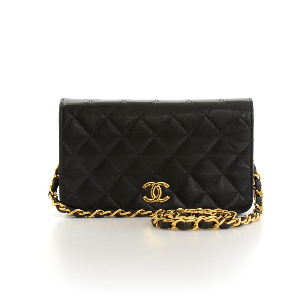 Chanel Single Flap Quilted Leather Shoulder Bag