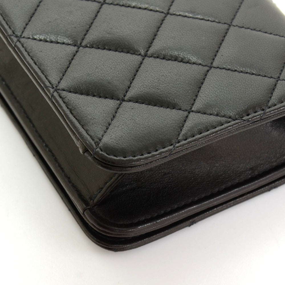Chanel Single Flap Quilted Leather Shoulder Bag